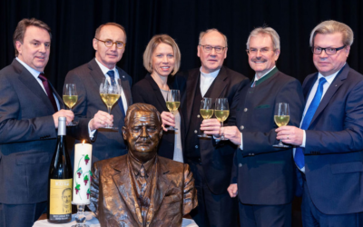 Julius-Raab-Weintaufe 2019 im Kloster UND