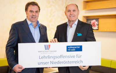 NÖAAB-Sobotka/WBNÖ-Ecker: Niederösterreich ist Nr. 1 bei Lehrlingszahlen