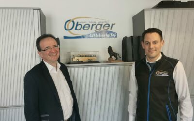 Obmann Oliver Eisenhöld zu Gast bei Christian Oberger