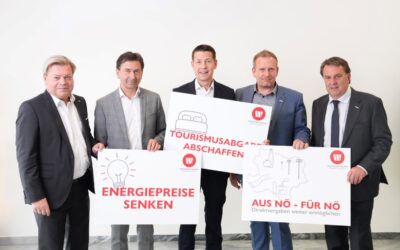 WBNÖ Ecker/Servus: Energiepreise senken, Schwellenwerteverordnung verlängern, Interessentenbeitrag endgültig abschaffen