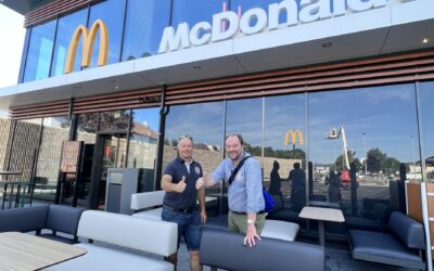 WB Neunkirchen gratuliert zur Neueröffnung von McDonald’s in Neunkirchen