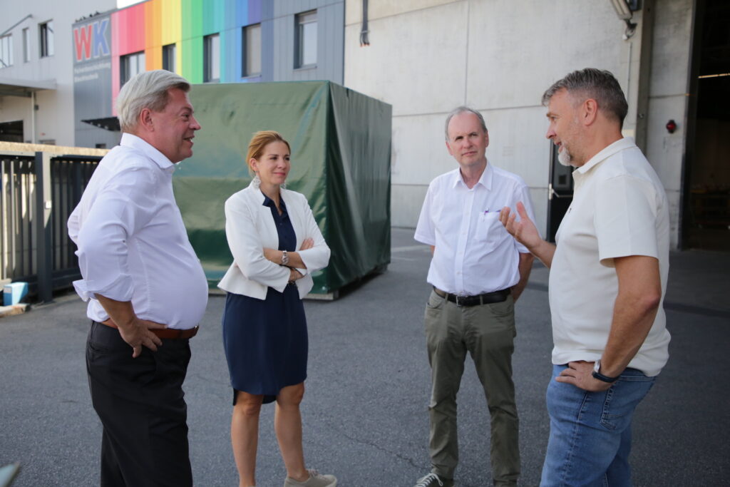 Der Wirtschaftsbund Niederösterreich zu besuch bei den Unternehmen im Bezirk Mödling