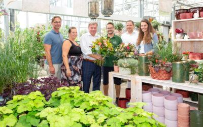 Wirtschaftsbund Niederösterreich zu Besuch bei der Gärtnerei Bonigl in St. Pölten