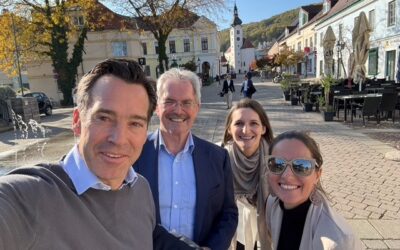 Besuch des Landtagspräsidenten Karl Wilfing in Purkersdorf