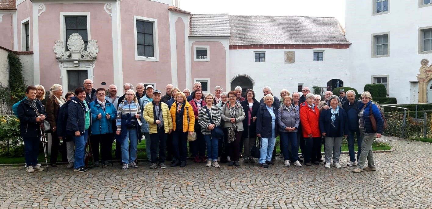 Die Tullner Silberlöwen auf ihrer Reise nach Meran.