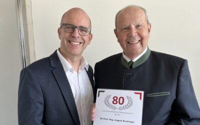 KommR Professor August Breininger feiert 80. Geburtstag