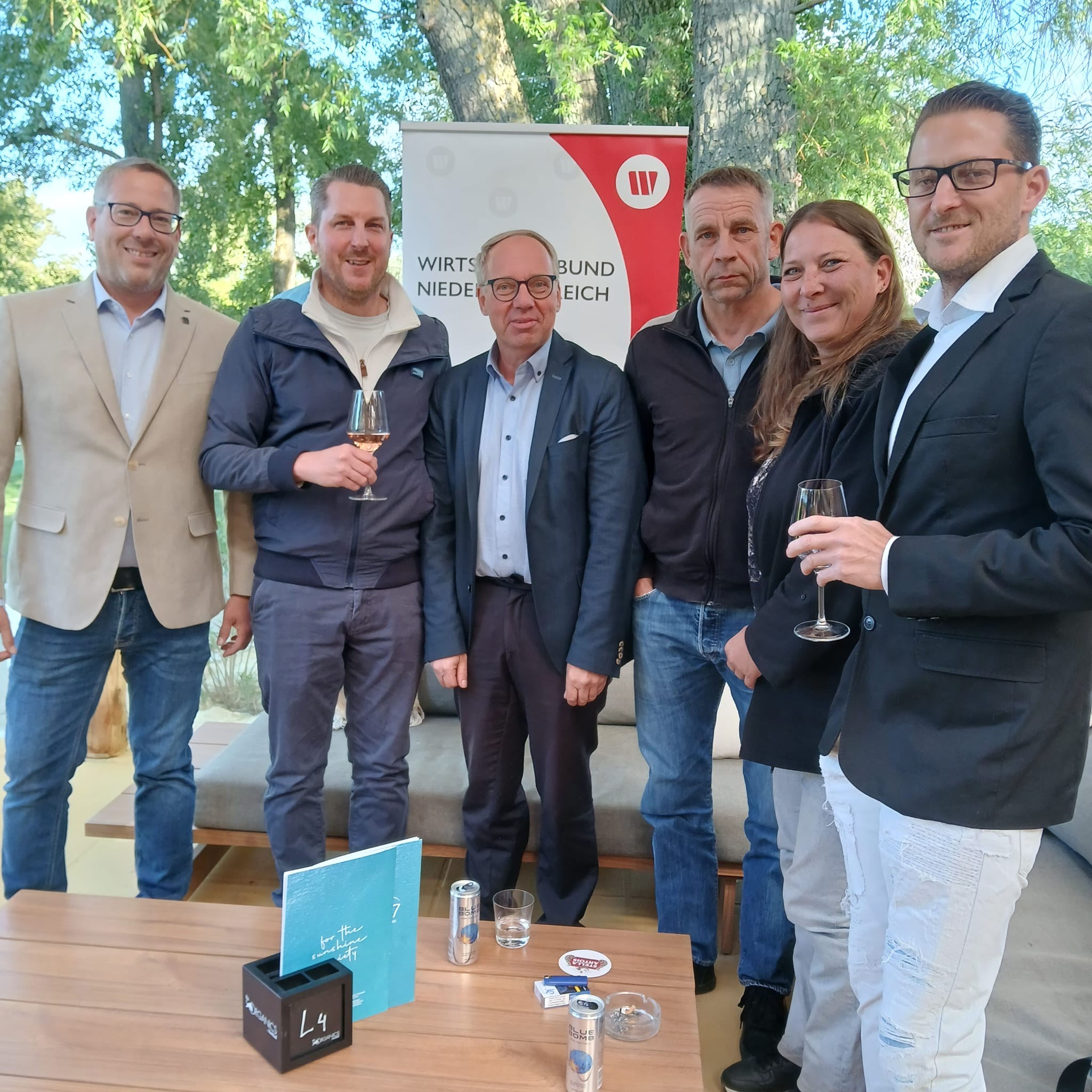 Die Teilnehmerinnen und Teilnehmer des Easy Business Event in Korneuburg.