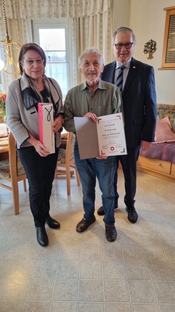 Der WB Korneuburg gratuliert herzlichst dem Geburtstagskind Schindl.