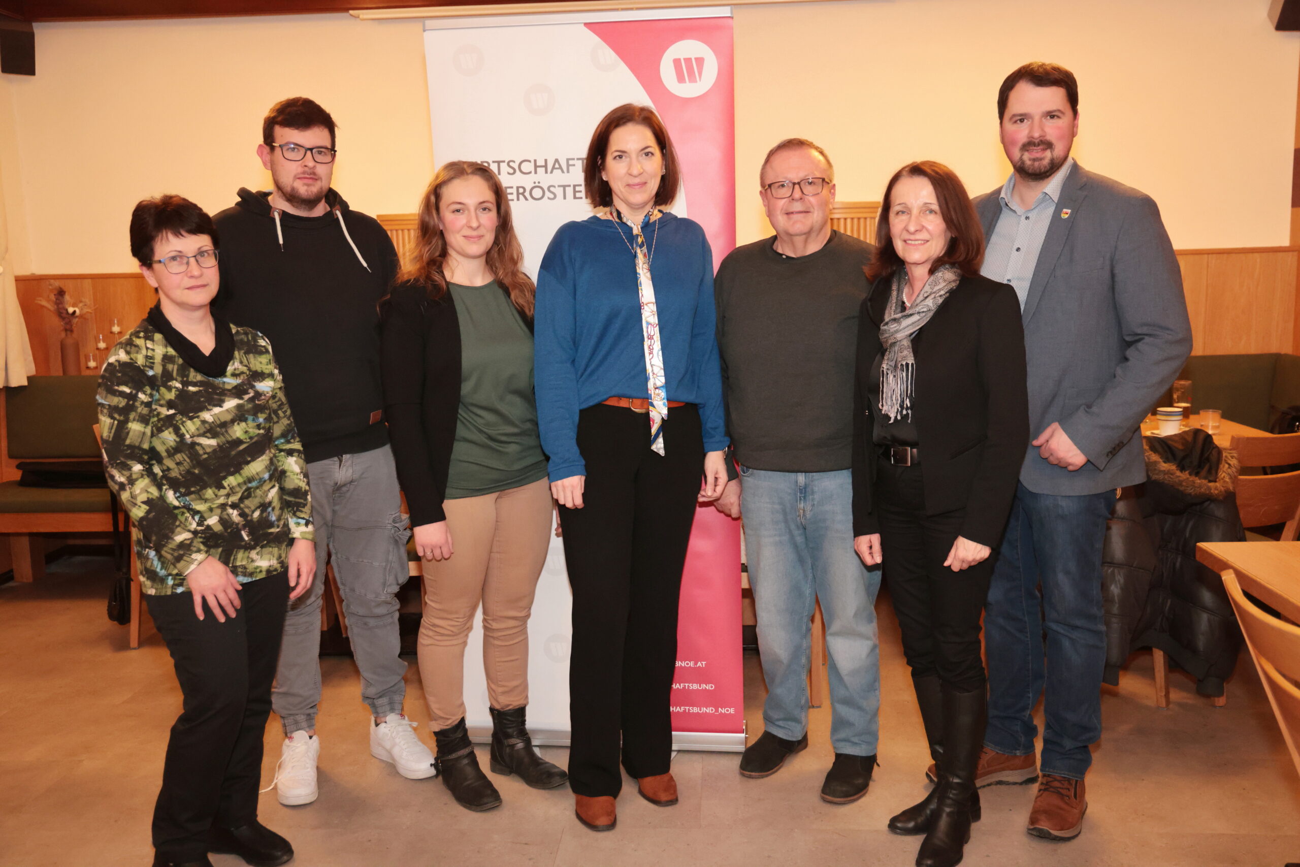 Der neu gewählte Vorstand der Gemeindegruppe Allentsteig.